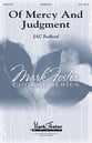Of Mercy and Judgement SATB choral sheet music cover
